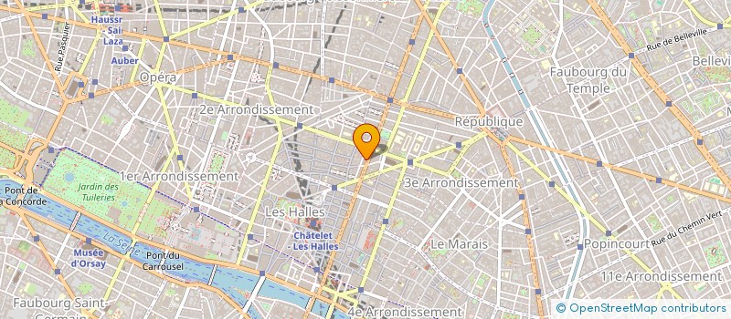 localisation de l'entreprise INSTITUT D ENSEIGNE LINGUISTI PROFE à PARIS