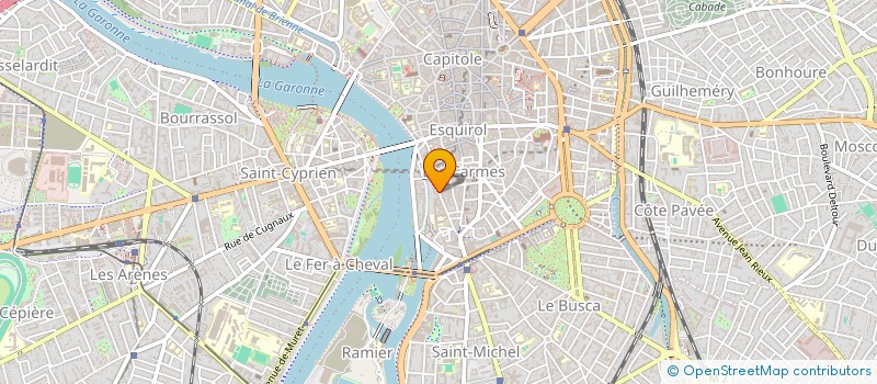 localisation de l'entreprise INSTITUT D ETUDES RELIGIEUSES PASTORALES à TOULOUSE