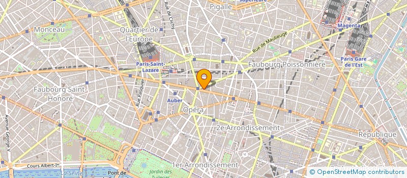 localisation de l'entreprise INSTITUT D'ETUDES SUPERIEURES  PARIS