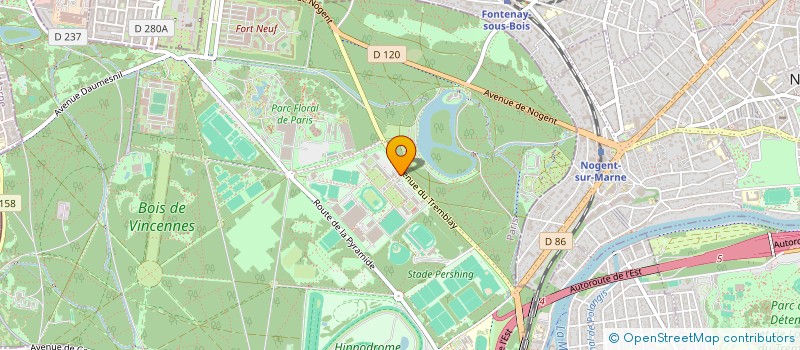 localisation de l'entreprise INSTITUT D'IMAGERIE DU SPORT  PARIS