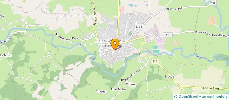 localisation de l'entreprise INSTITUT D'UN GARS ET D'UNE FILLE  MIZERIEUX