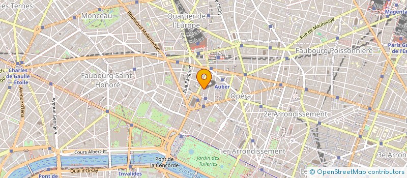 localisation de l'entreprise INSTITUT DE BEAUTE ADRIENNE  PARIS