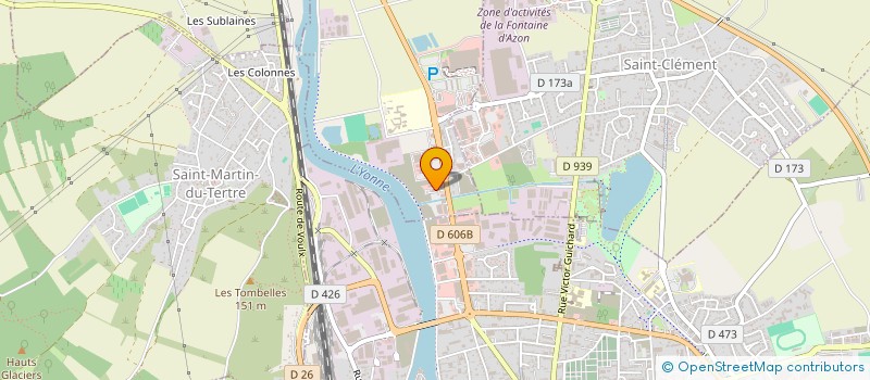 localisation de l'entreprise INSTITUT DE BEAUTE LA BULLE  SAINT-DENIS-LES-SENS