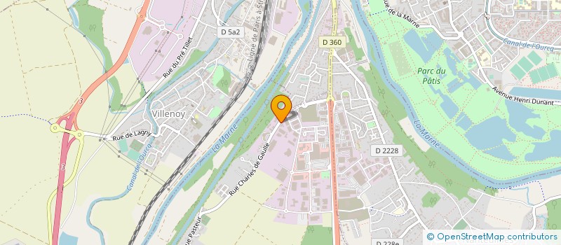 localisation de l'entreprise INSTITUT DE CANCEROLOGIE DE SEINE ET MARNE à MAREUIL-LES-MEAUX