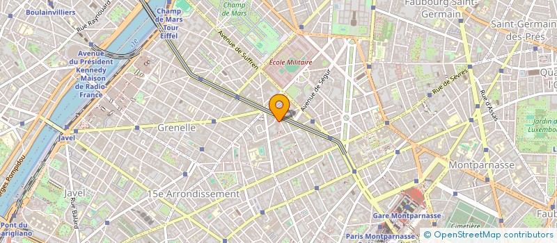 localisation de l'entreprise INSTITUT DE CHIRURGIE DENTAIRE DE PARIS  PARIS