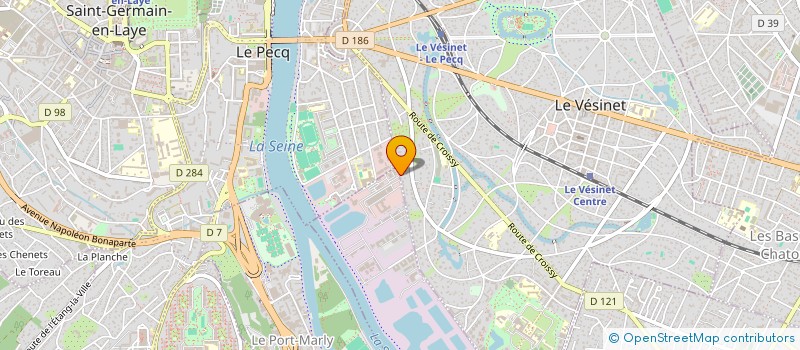 localisation de l'entreprise INSTITUT DE CHIRURGIE OSTEO ARTICULAIRE  CHATOU