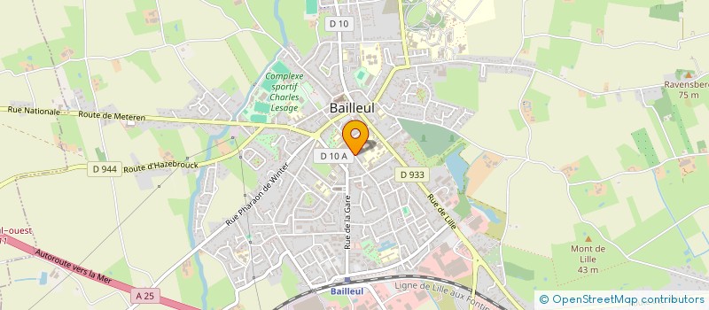 localisation de l'entreprise INSTITUT DE COMMUNICATION MEDICALE à BAILLEUL