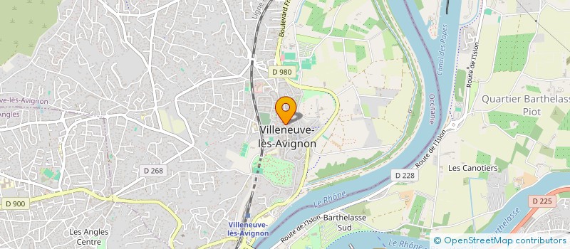 localisation de l'entreprise INSTITUT DE CREATIONS INTERCULTURELLES  VILLENEUVE-LES-AVIGNON