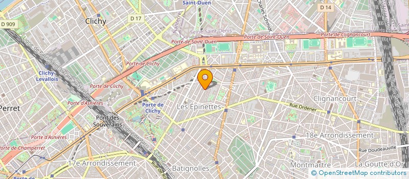 localisation de l'entreprise INSTITUT DE CULTURE MUSICALE à PARIS