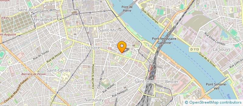 localisation de l'entreprise INSTITUT DE DECOUVERTE ET D ETUDE DU MONDE MUSULMAN à BORDEAUX