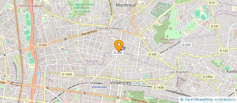 localisation de l'entreprise INSTITUT DE DEVELOPPEMENT DES ACTIVITES COGNITIVE à MONTREUIL