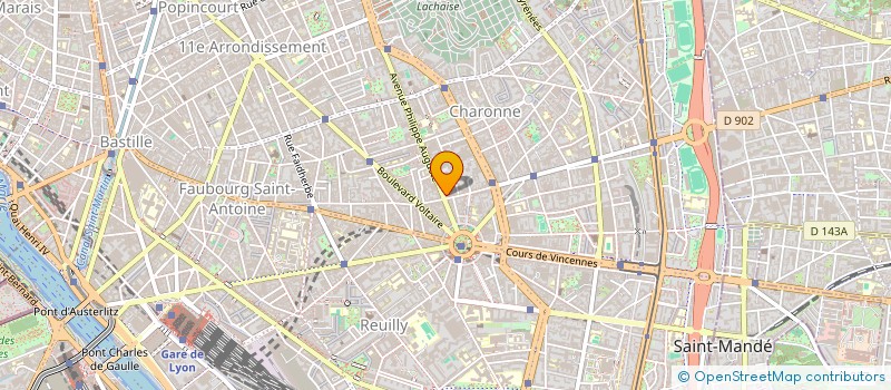 localisation de l'entreprise INSTITUT DE DIFFUSION MULTIFORMATIONS  PARIS