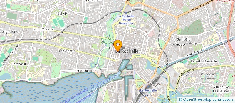 localisation de l'entreprise INSTITUT DE DROIT & FISCALITE ATLANTIQUE à LA ROCHELLE