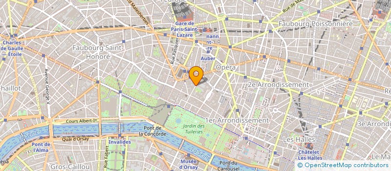 localisation de l'entreprise INSTITUT DE FINANCE STRUCTUREE à PARIS