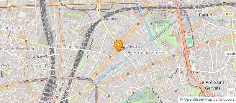 localisation de l'entreprise INSTITUT DE FORMAT PAR EXPRESSION ORALE  PARIS