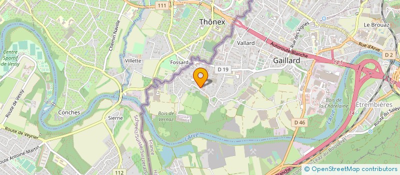 localisation de l'entreprise INSTITUT DE FORMATION A LA SECURITE ROUTIERE à GAILLARD
