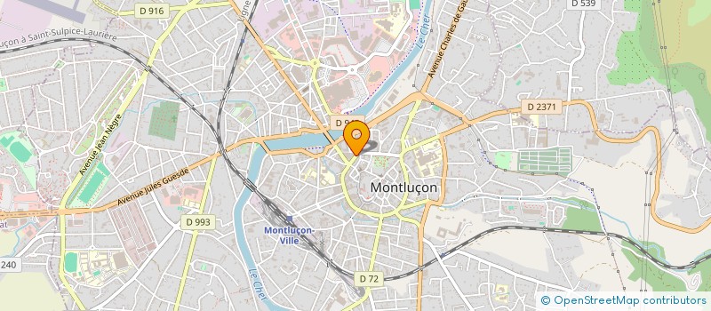 localisation de l'entreprise INSTITUT DE FORMATION AUX AFFAIRES ET A LA GESTION CONSULTING à MONTLUCON