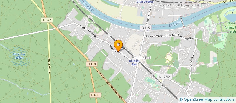 localisation de l'entreprise INSTITUT DE FORMATION CONTINUE à ROANNE