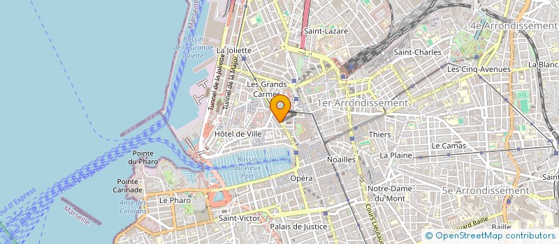 localisation de l'entreprise INSTITUT DE FORMATION D'ANIMATION ET DE CONSEIL EN PROVENCE à MARSEILLE