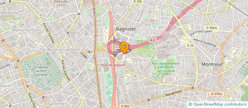 localisation de l'entreprise INSTITUT DE FORMATION DE LA FEDERATION FRANCAISE D ESCRIME à NOISY-LE-GRAND