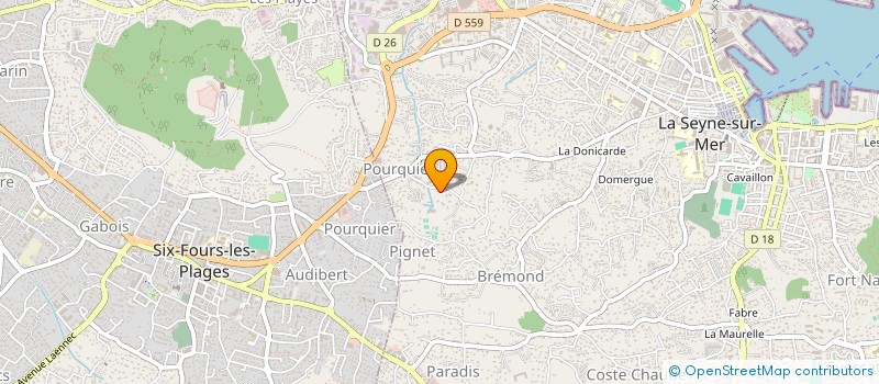 localisation de l'entreprise INSTITUT DE FORMATION DE PSYCHANALYSTES ET DE PSYCHOPRATICIENS à LA SEYNE-SUR-MER