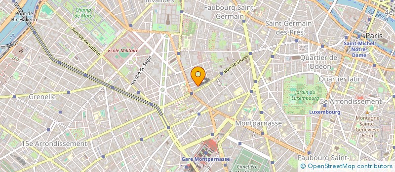 localisation de l'entreprise INSTITUT DE FORMATION DES HEROS  PARIS