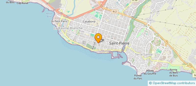 localisation de l'entreprise INSTITUT DE FORMATION DU TERTIAIRE à SAINT-PIERRE