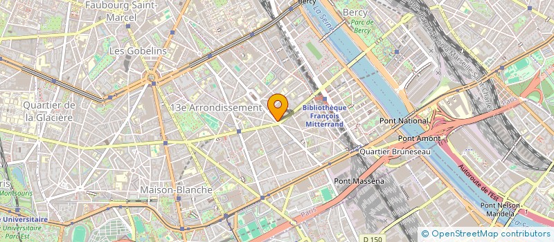 localisation de l'entreprise INSTITUT DE FORMATION EN DROIT SOCIAL DE PARIS  PARIS