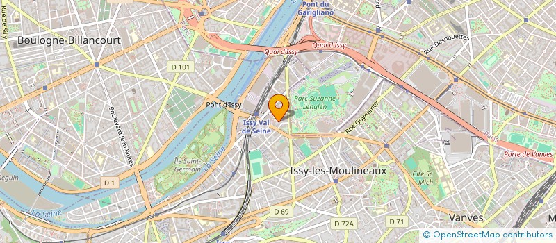 localisation de l'entreprise INSTITUT DE FORMATION EN THERAPIE INTERPERSONNELLE à ISSY-LES-MOULINEAUX