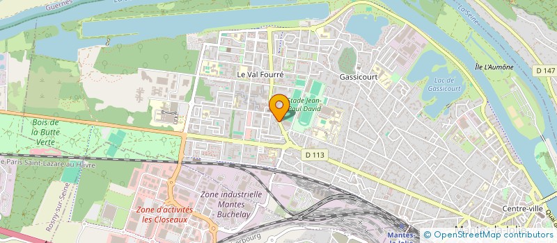 localisation de l'entreprise INSTITUT DE FORMATION ET DE DEVELOPPEMENT à MANTES-LA-JOLIE