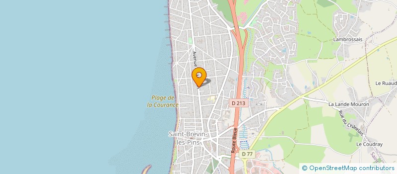 localisation de l'entreprise INSTITUT DE FORMATION ET DE MAITRISE DE LA MEDECINE TRADITIONNELLE CHINOISE à SAINT-BREVIN-LES-PINS