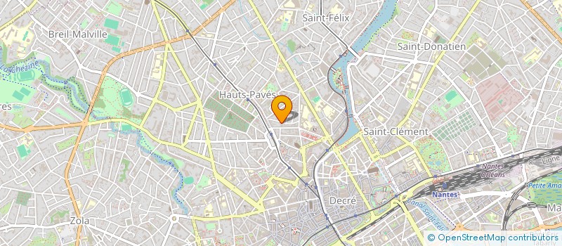 localisation de l'entreprise INSTITUT DE FORMATION ET DE RECHERCHE DE COMPETENCES EN IMMOBILIER à NANTES