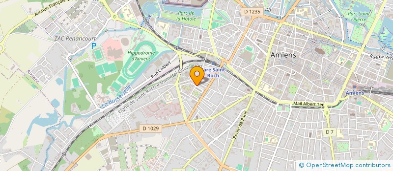 localisation de l'entreprise INSTITUT DE FORMATION ET DE RESSOURCES HUMAINES DU BTP à AMIENS