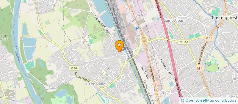 localisation de l'entreprise INSTITUT DE FORMATION ET PROFESSIONNALISATION  FENOUILLET