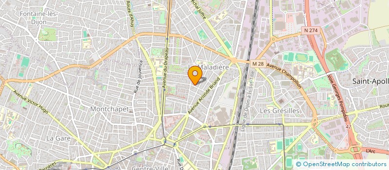 localisation de l'entreprise INSTITUT DE FORMATION JOEL SAVATOFSKI  BEZIERS