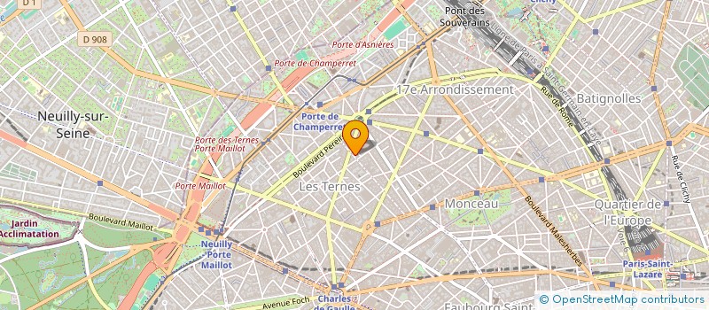 localisation de l'entreprise INSTITUT DE FORMATION NTS PRIVILEGE  PARIS