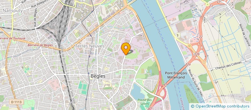 localisation de l'entreprise INSTITUT DE FORMATION PNL  BEGLES