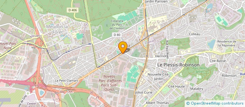 localisation de l'entreprise INSTITUT DE FORMATION PROFESSIONNELLE EN SECURITE  CLAMART