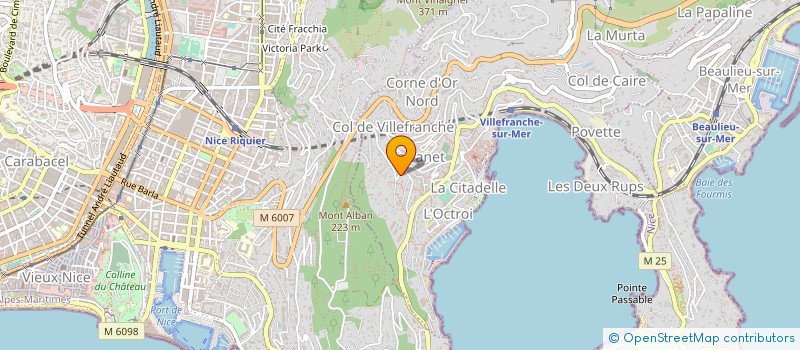 localisation de l'entreprise INSTITUT DE FRANCAIS à VILLEFRANCHE-SUR-MER