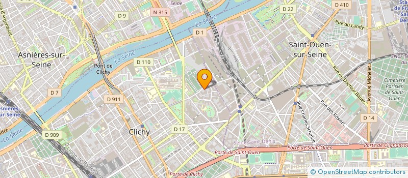 localisation de l'entreprise INSTITUT DE GESTION HOTELIERE à CLICHY