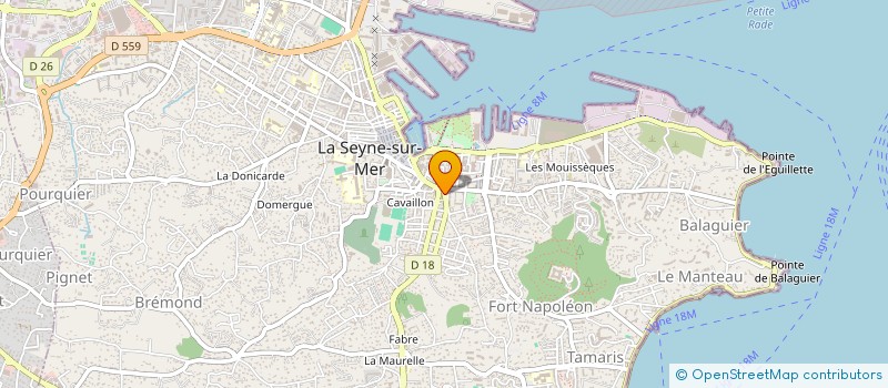 localisation de l'entreprise INSTITUT DE L'AUTONOMIE à LA SEYNE-SUR-MER