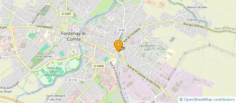 localisation de l'entreprise INSTITUT DE L'EDUCATION A LA MOBILITE à FONTENAY-LE-COMTE