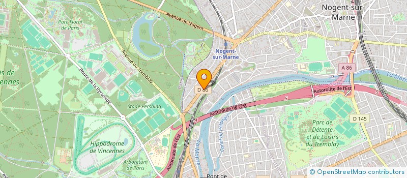 localisation de l'entreprise INSTITUT DE LA PAROLE DE DIEU  NOGENT-SUR-MARNE