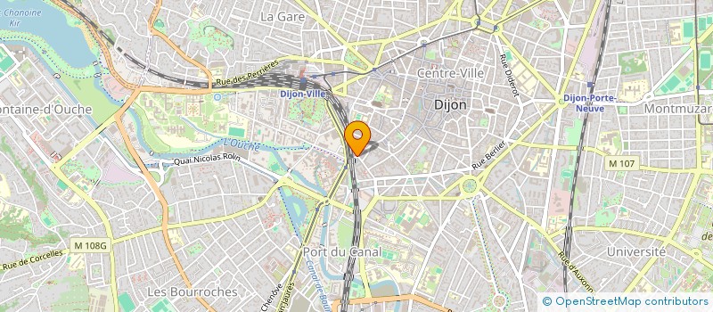 localisation de l'entreprise INSTITUT DE LA SANTE ET SECURITE AU TRAVAIL  DIJON