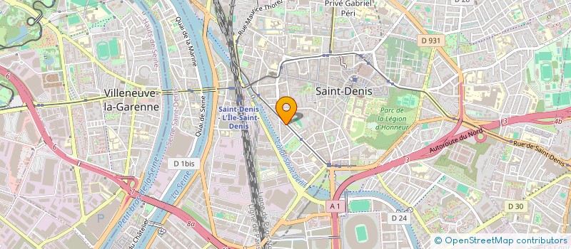 localisation de l'entreprise INSTITUT DE LA SECURITE EUROPENNE à SAINT-DENIS