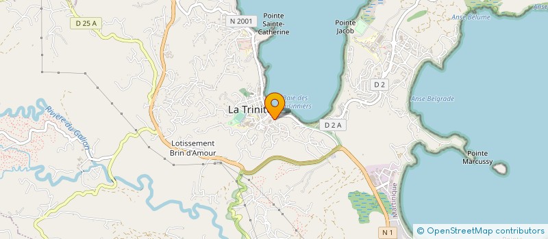 localisation de l'entreprise INSTITUT DE LA SECURITE ROUTIERE à LA TRINITE