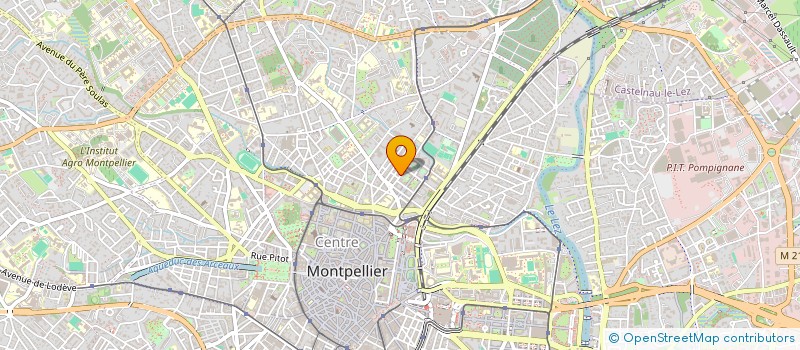 localisation de l'entreprise INSTITUT DE LA SILHOUETTE à MONTPELLIER