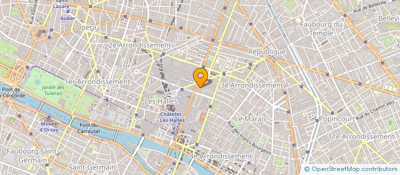 localisation de l'entreprise INSTITUT DE LA VIE COMITE FR87 à PARIS