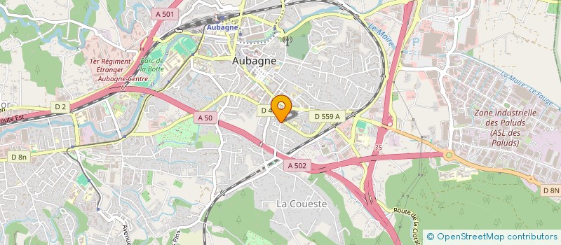 localisation de l'entreprise INSTITUT DE LA VILLA à AUBAGNE