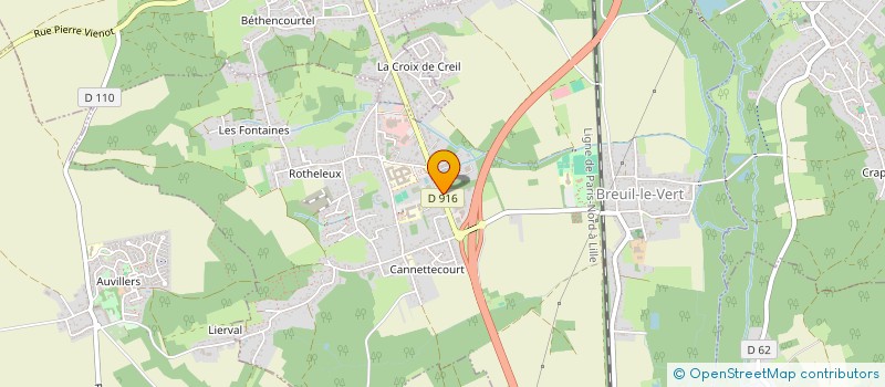 localisation de l'entreprise INSTITUT DE LENA à BREUIL-LE-VERT